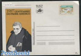 Postcard 25.00E, Padre Americo