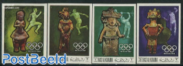 Olympic Games 4v, imperforated