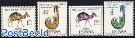 Stamp Day, animals 4v