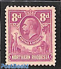 8p, Stamp out of set