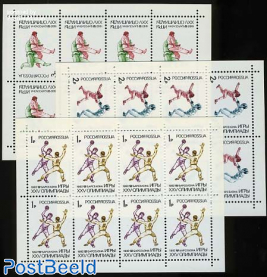 Olympic Games 3 minisheets