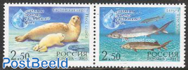 Caspic sea 2v [:], joint issue Iran