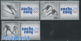 Olympic winter games Sochi 2014 3v+tabs