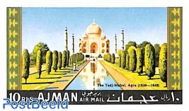Taj Mahal 1v, imperforated