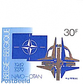NATO 1v, imperforated