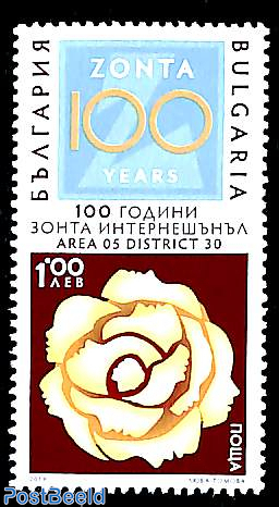 100 years Zonta int. 1v