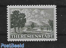 Package stamp for the Ghetto Theresienstadt