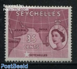 35c, Stamp out of set