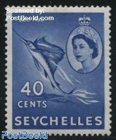40c, Stamp out of set