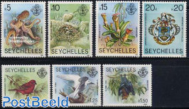 Definitives 7v with year 1980