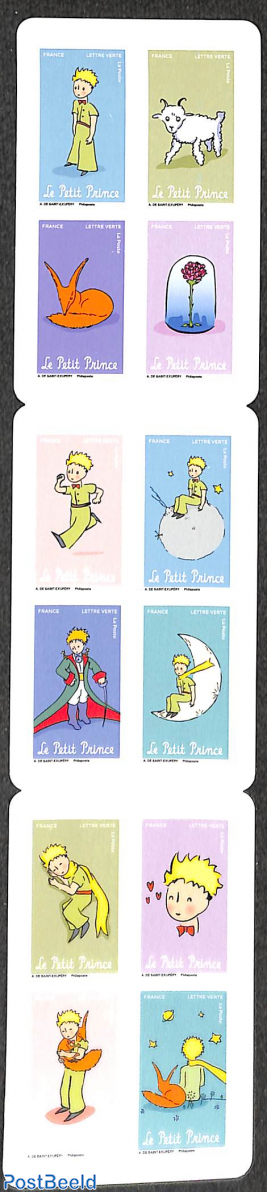 Le Petit Prince 12v s-a in booklet