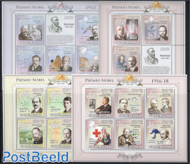 Nobel prize winners 1913 - 1918 4 m/s