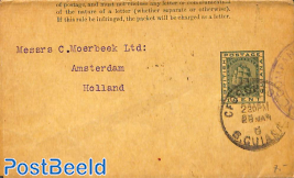 Wrapper 1c, sent to Amsterdam