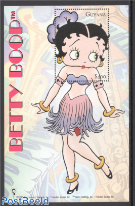 Betty Boop as Can-can dancer s/s