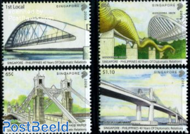 Bridges 4v, joint issue Philippines