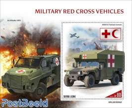 Military red cross vehicles