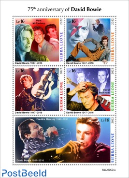 75th anniversary of David Bowie
