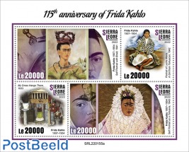 115th anniversary of Frida Kahlo
