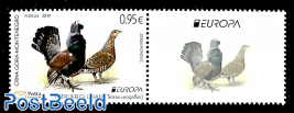 Europa, birds 1v+tab