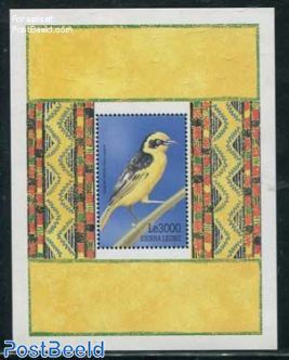 African birds s/s, Ploceus baglafecht