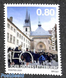150 years bisdom Luxemburg 1v