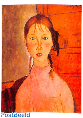 Amedeo Modigliani, Fillette en rose 