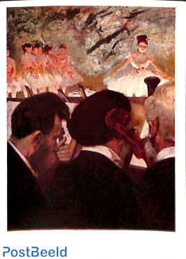 Edgar Degas, Musiciens à l'orchèstre