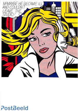 Roy Lichtenstein, M-Maybe (A Girl's Picture) 1965