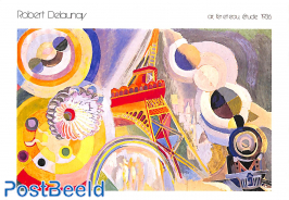 Robert Delaunay, Air, Fer et Eau, étude 1936