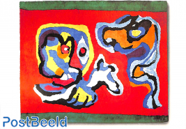 Karel Appel, Goodbye in Red