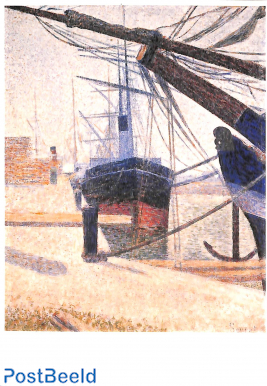 Georges Seurat, Honfleur Harbour 1886