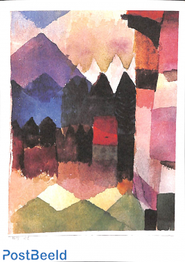 Paul Klee, Föhn im Marc' schen Garten