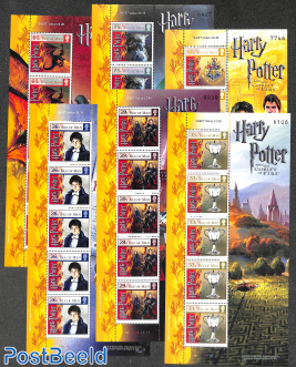 Stamp 2005, Isle of Man Harry Potter 6v, 2005 - Collecting Stamps