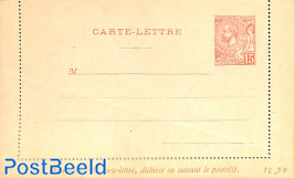Letter card 15c