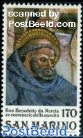 Holy Ben of Nursia 1v