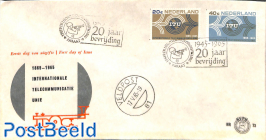 NVPH FDC 73 with postmark Paraat exposition