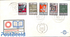 NVPH FDC with postmark Keukenhof