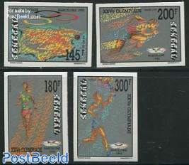 Olympic Games Barcelona 4v, imperforated