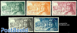 Stamp Day, king Ferdinand 5v