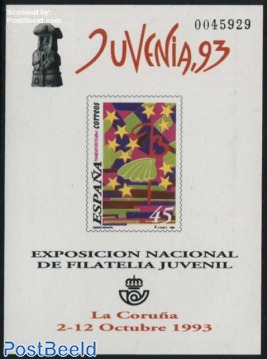 JUVENIA, Special sheet (not valid for postage)