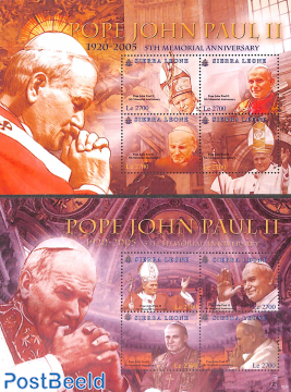 pOPE John Paul II 8v (2 m/s)