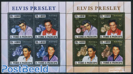 Elvis Presley 8v (gold/silver) 2 m/s