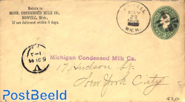 Envelope 2c, Mich. Condensed Milk Co.