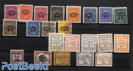 Lot mixed stamps