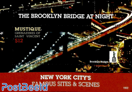 Mustique, The Brooklyn bridge at night s/s