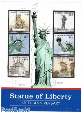 Statue of Liberty 6v m/s