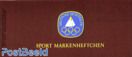 Sports booklet