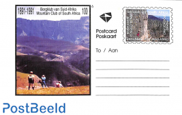 Postcard, 100 years Mountain club