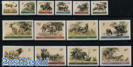 Definitives, animals 14v