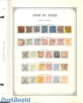 Collection Thurn & Taxis on 2 pages */o